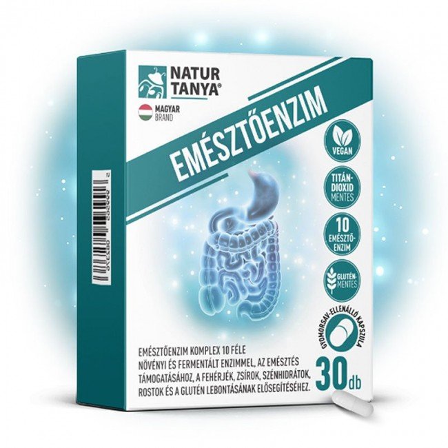 Natur tanya emésztőenzim komplex kapszula 30db