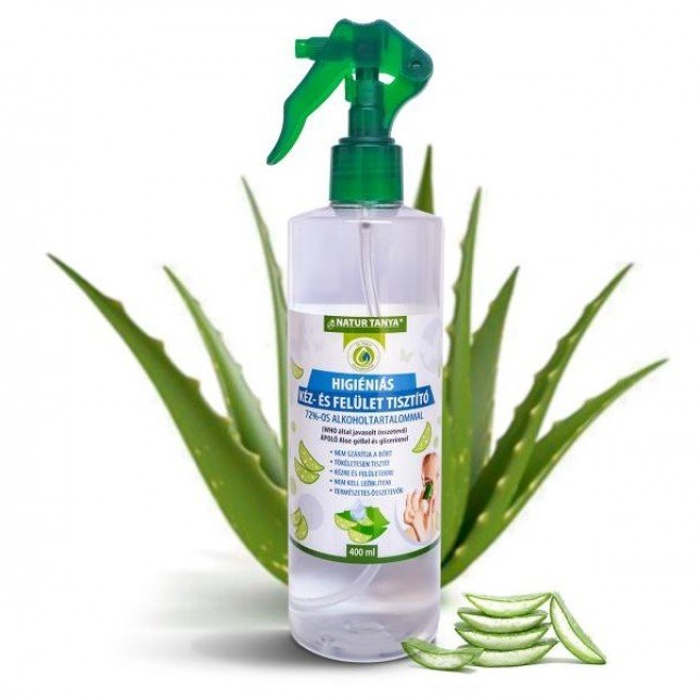 Natur Tanya Higiéniás kéz-, és felülettisztító spray 400ml