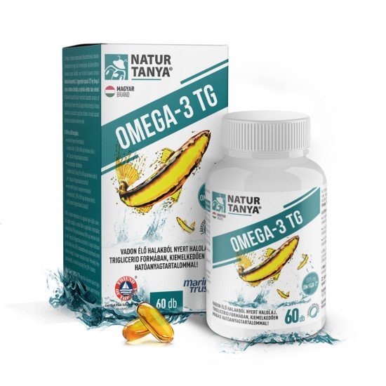 Natur Tanya Mega Omega-3 TG- vadvízi halolaj 60db