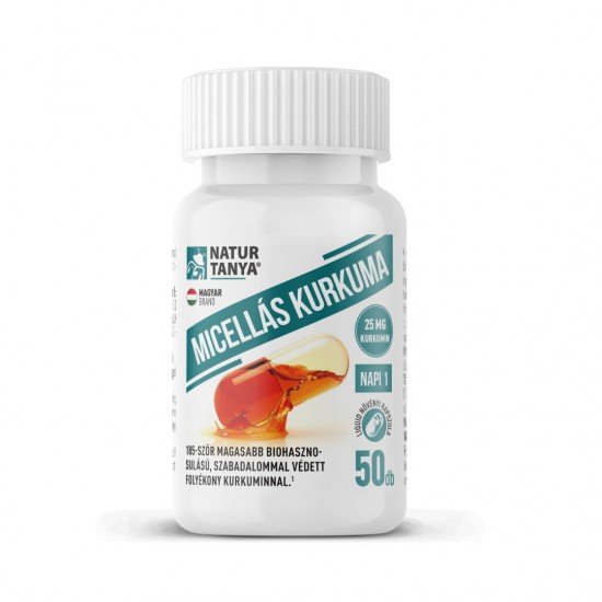 Natur Tanya Micellás kurkuma 50db