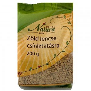 Natura csíráztatásra zöld lencse 200g