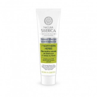 Natura siberica  - 7 northern herbs - fluoridmentes fogkrém 100g
