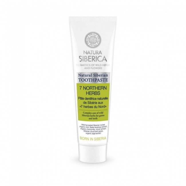 Natura siberica - 7 northern herbs - fluoridmentes fogkrém 100g