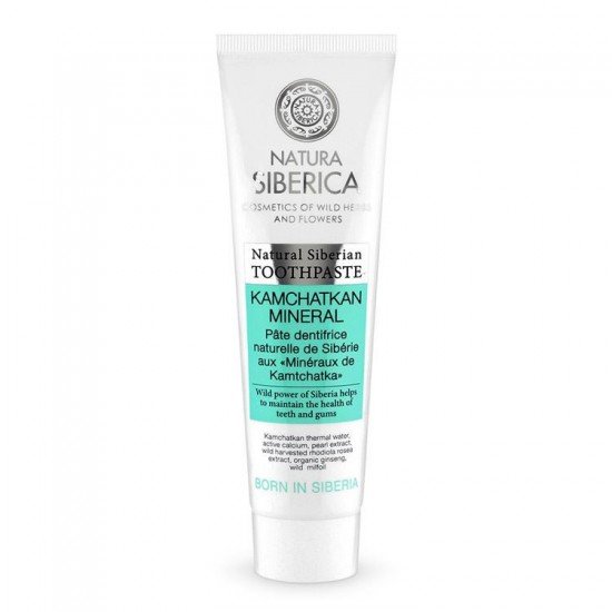 Natura siberica - kamchatka minerals - fluoridmentes fogkrém 100g