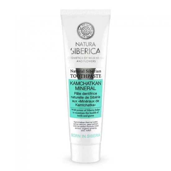 Natura siberica - kamchatka minerals - fluoridmentes fogkrém 100g
