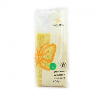 Natural kukorica-csicseribrosó prézli 200g