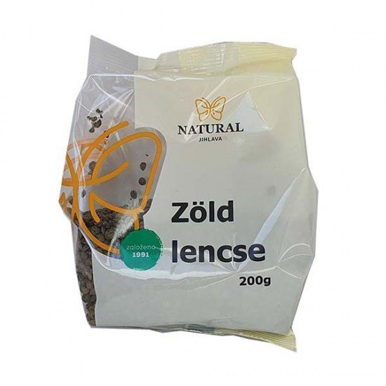 Natural lencse zöld 200g