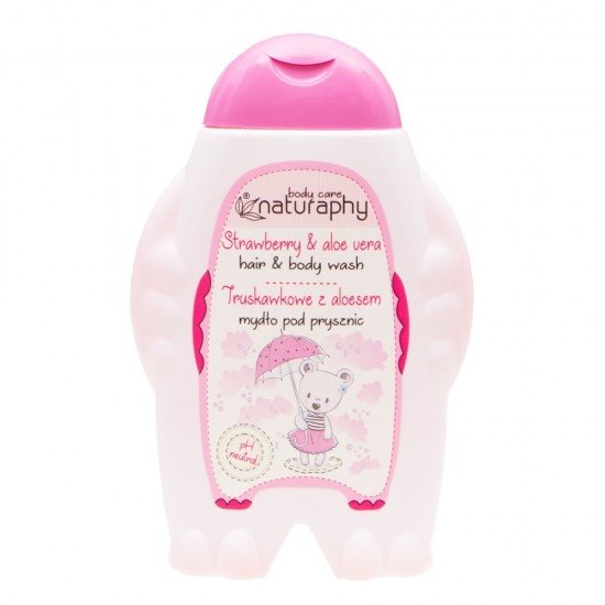 Naturaphy baby care tusfürdő eper-aloe vera 300ml
