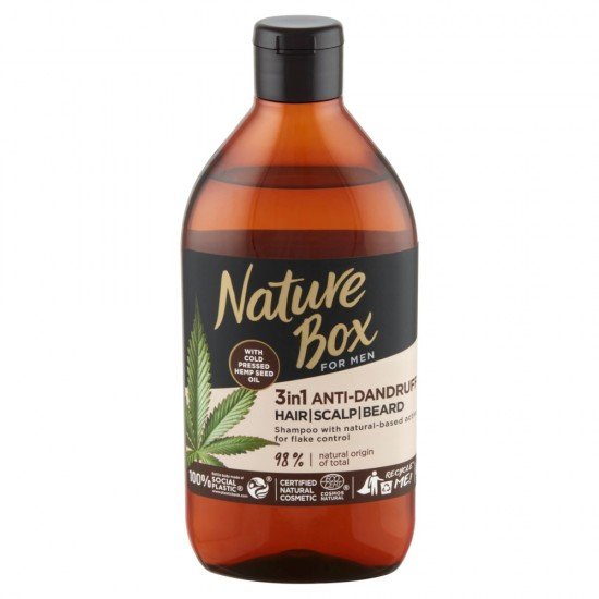 Nature box for men sampon korpásodás 385ml