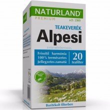 Naturland alpesi gyógynövény tea 20filter