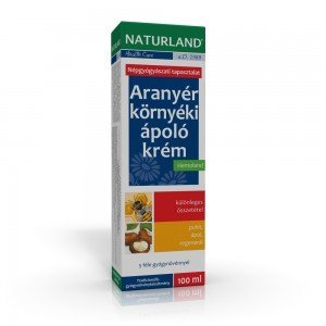 Naturland aranyér környéki ápoló krém 100ml
