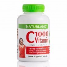 Naturland c-vitamin 1000mg 100db