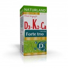 Naturland d3+k2+kálcium forte trió tabletta 30db