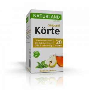 Naturland gyümölcstea körte-citromfű 20filter Naturland gyümölcstea körte-citromfű 20filter