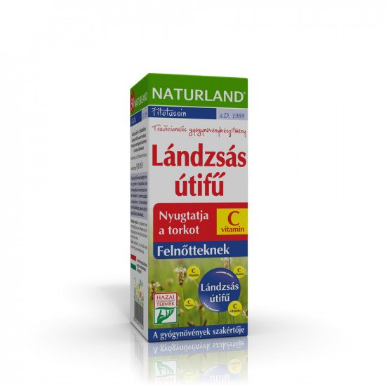 Naturland lándzsás útifű szirup+c-vitamin 150ml
