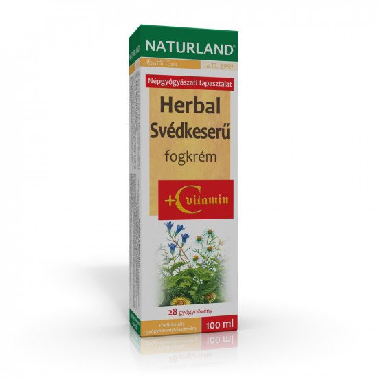 Naturland svédkeserü fogkrém+ c vitamin 100ml
