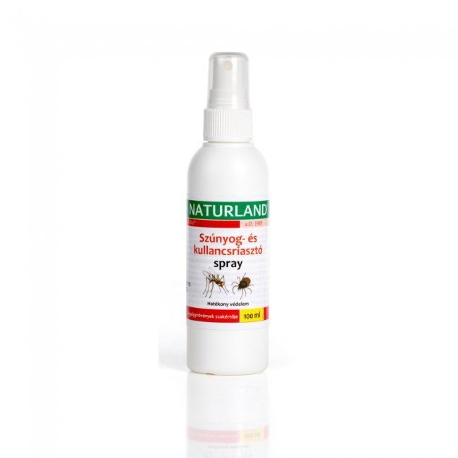 Naturland szúnyog-és kullancsriasztó spray 100ml