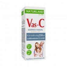 Naturland vas+c vitamin szirup 150ml