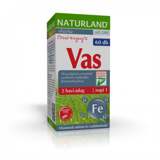 Naturland Vas Tabletta 60 db