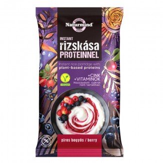 Naturmind instant rizskása proteinnel bogyós 44g
