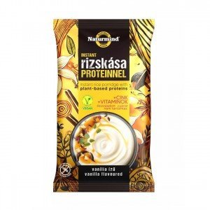Naturmind instant rizskása proteinnel vanilia 44g Naturmind instant rizskása proteinnel vanilia 44g