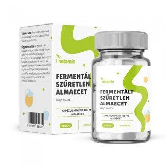 Netamin fermentált szűretlen almaecet 400 mg kapszula 60db