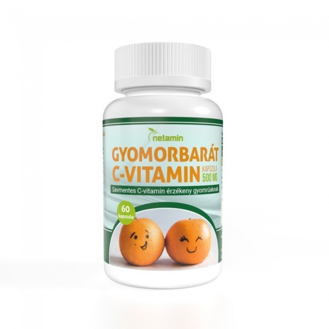 Netamin c-vitamin gyomorbarát kapszula 60db