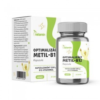 Netamin optimalizált metil-b12 vitamin tabletta 30db