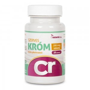 Netamin szerves króm komplex kapszula 60db