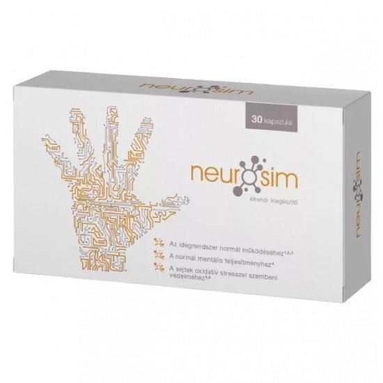 Neurosim étrend-kiegészítő kapszula 30db