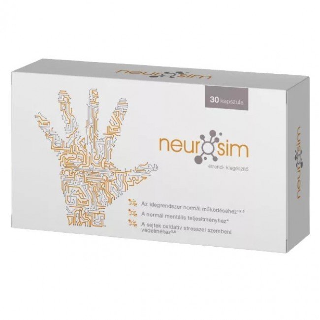 Neurosim étrend-kiegészítő kapszula 30db