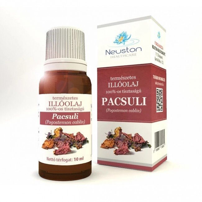 Neuston természetes illóolaj pacsuli 10ml