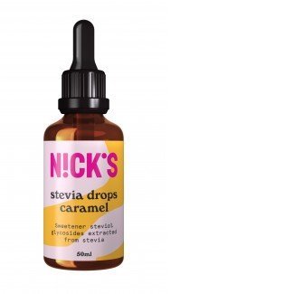 Nicks karamellás stevia csepp 50ml