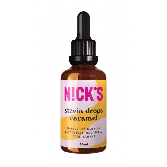 Nicks karamellás stevia csepp 50ml