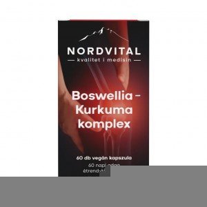 Nordvital boswellia-kurkuma komplex kapszula 60db
