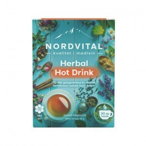 Nordvital herbal hot drink forró italpor 30db