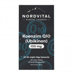 Nordvital koenzim q10 (ubikinon) kapszula 60db
