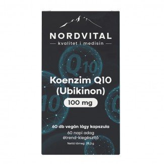 Nordvital koenzim q10 (ubikinon) kapszula 60db