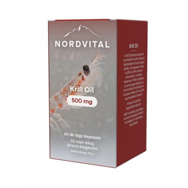Nordvital Krill Olaj kapszula 60db