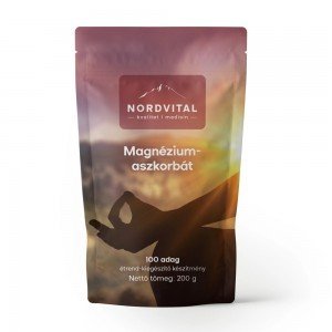 Nordvital magnézium-aszkorbát por 200g