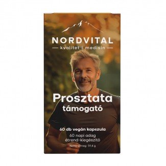 Nordvital prosztata támogató kapszula 60db