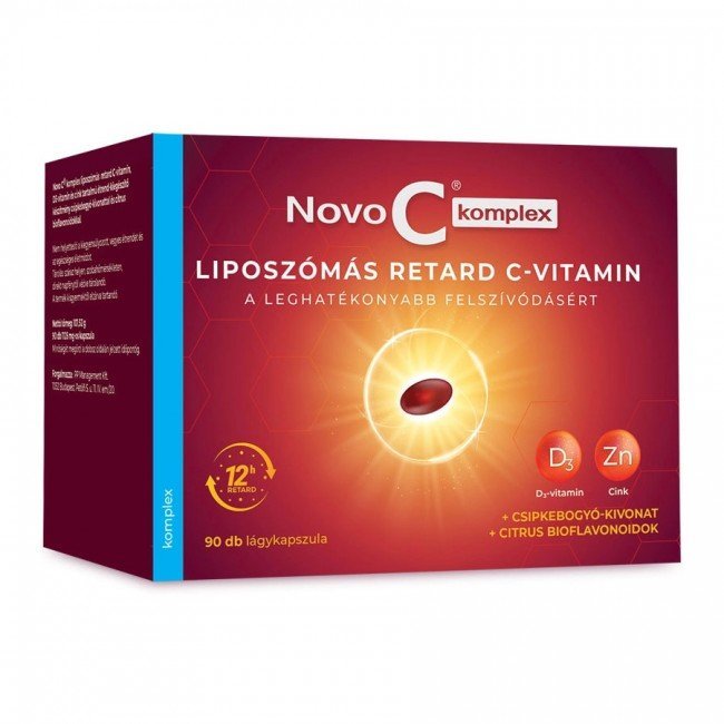 Novo c plus liposzómális c-vitamin 90db Novo c plus liposzómális c-vitamin 90db