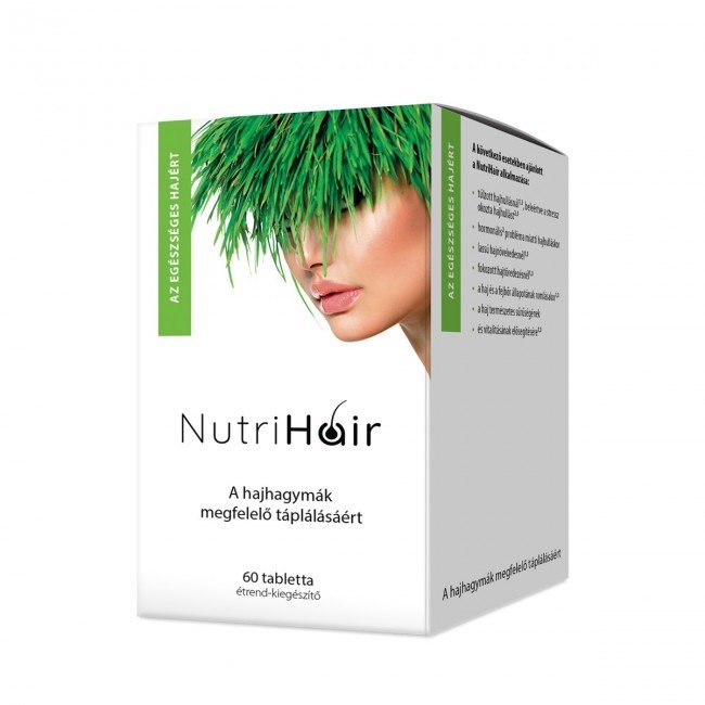 Nutri Hair hajvitamin tabletta 60db Nutri Hair hajvitamin tabletta 60db
