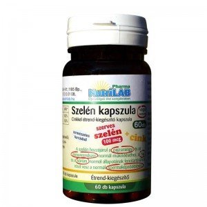 Nutrilab szelén cinkkel kapszula 30db