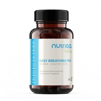 Nutriqa easy breathing pro szabad légutak kúra vegán kapszula 60db