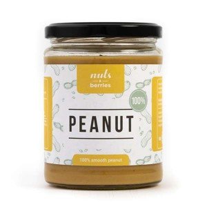 Nuts&berries 100% földimogyorókrém smooth 500g