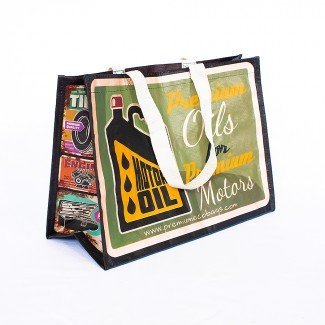 Ökotáska retro garage 1db