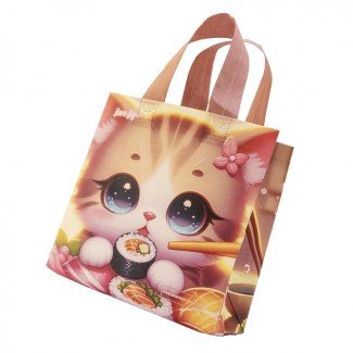 Ökotáska sushi cica 1db