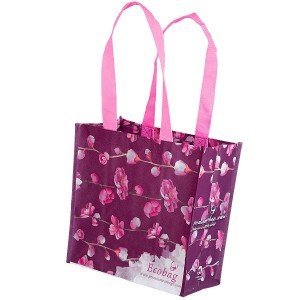 Ökotáska cseresznyevirág-blossom kétoldalas 1db