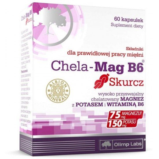 Olimp Labs chela-mag B6 görcs kapszula 60db Olimp Labs chela-mag B6 görcs kapszula 60db